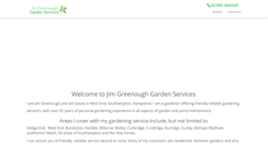 Desktop Screenshot of jimsgardening.co.uk